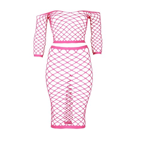 Top z długim rękawem i długą spódnicą XL/XXXXL Ouch! by shots Ouch! by Shots Top z długim rękawem i długą spódnicą XL/XXXXL Ouch! by shots Ouch! by Shots