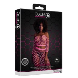 Top z długim rękawem i długą spódnicą XS/L Ouch! by shots Ouch! by Shots