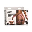 XR Brands - Uprząż bondage z kokardkami - XL/2XL XR Brands