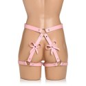XR Brands - Uprząż bondage z kokardkami - XL/2XL XR Brands