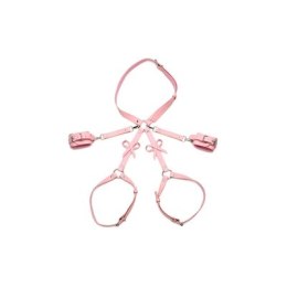 XR Brands - Uprząż bondage z kokardkami - M/L XR Brands