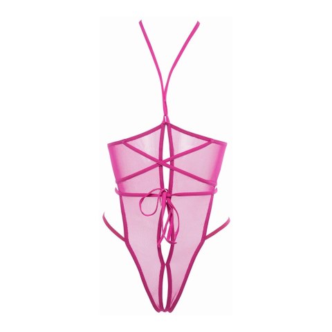 Siateczkowe body z otwartym biustem LXL Allure Allure Siateczkowe body z otwartym biustem LXL Allure Allure