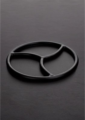 Steel - Pierścień do zawieszenia Triskelion Shibari Steel by Shots