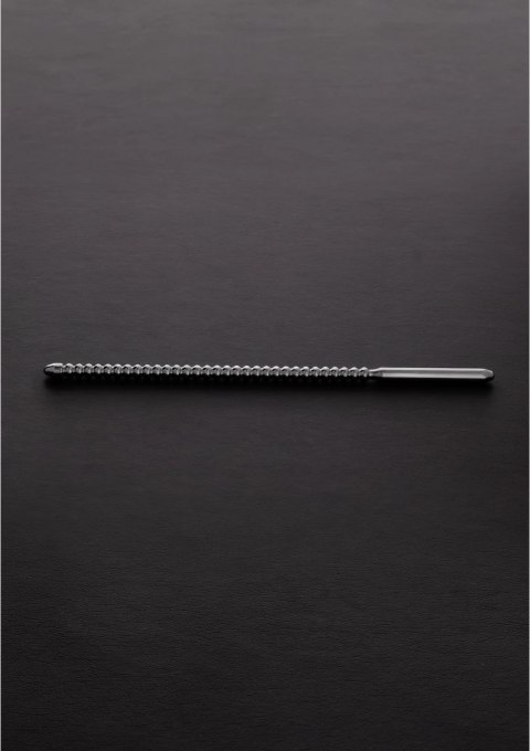Steel - Rozciągacz żebrowany do cewki moczowej 0,8 cm Steel by Shots Steel - Rozciągacz żebrowany do cewki moczowej 0,8 cm Steel by Shots