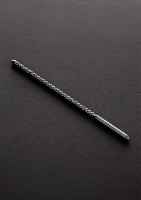 Steel - Rozciągacz żebrowany do cewki moczowej 0,8 cm Steel by Shots Steel - Rozciągacz żebrowany do cewki moczowej 0,8 cm Steel by Shots