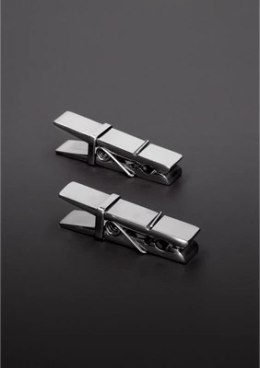 Steel - Zaciski do brodawek z tkaniny Steel by Shots
