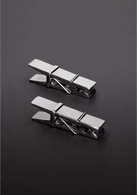 Steel - Zaciski do brodawek z tkaniny Steel by Shots Steel - Zaciski do brodawek z tkaniny Steel by Shots