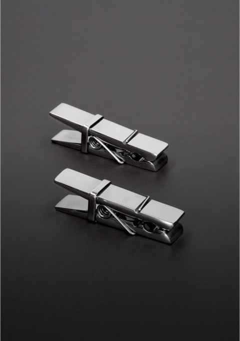 Steel - Zaciski do brodawek z tkaniny Steel by Shots Steel - Zaciski do brodawek z tkaniny Steel by Shots