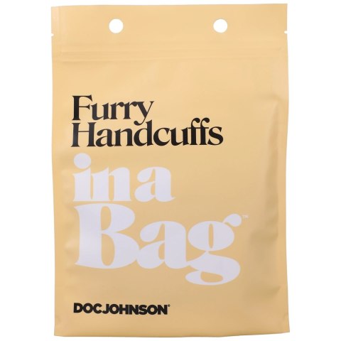 Doc Johnson - Kajdanki pokryte sztucznym futerkiem Doc Johnson Doc Johnson - Kajdanki pokryte sztucznym futerkiem Doc Johnson