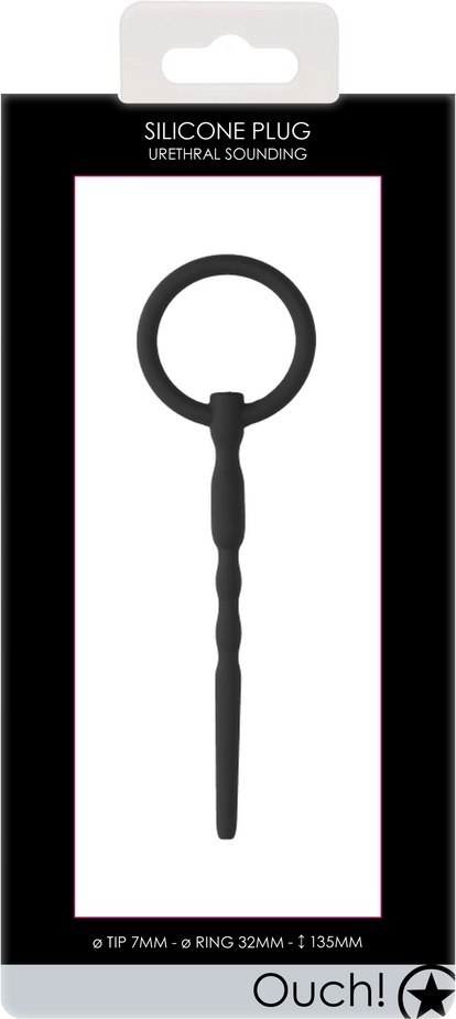 Silikonowy plug 7mm Ouch! by shots Ouch! by Shots Silikonowy plug 7mm Ouch! by shots Ouch! by Shots