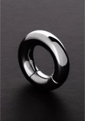 Steel - Okrągły noszak na jądra z magnesem 1,5 cm Steel by Shots