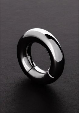 Steel - Okrągły noszak na jądra z magnesem 1,5 cm Steel by Shots