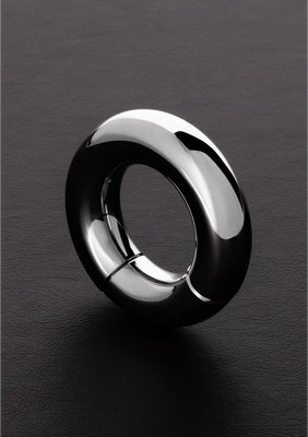 Steel - Okrągły noszak na jądra z magnesem 1,5 cm Steel by Shots Steel - Okrągły noszak na jądra z magnesem 1,5 cm Steel by Shots