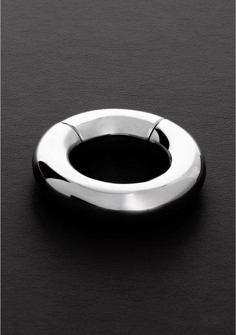 Steel - Okrągły noszak na jądra z magnesem 1,5 cm Steel by Shots Steel - Okrągły noszak na jądra z magnesem 1,5 cm Steel by Shots