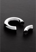 Steel - Okrągły noszak na jądra z magnesem 1,5 cm Steel by Shots