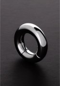 Steel - Okrągły noszak na jądra z magnesem 1,5 cm Steel by Shots