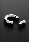 Steel - Okrągły noszak na jądra z magnesem 1,5 cm Steel by Shots