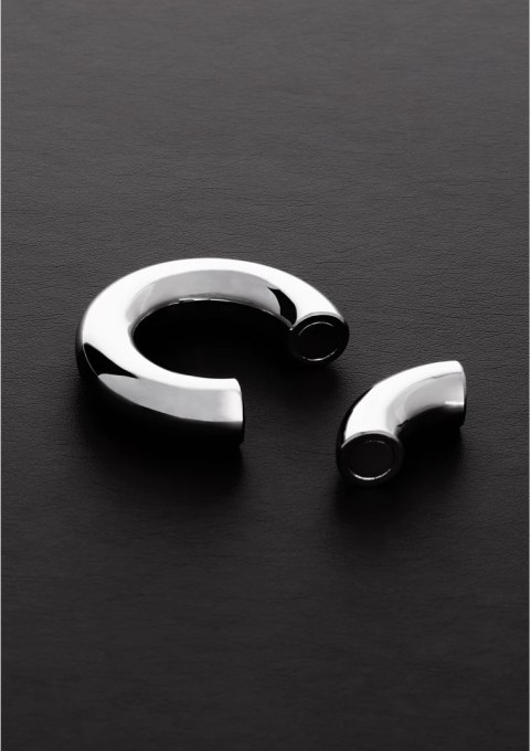 Steel - Okrągły noszak na jądra z magnesem 1,5 cm Steel by Shots Steel - Okrągły noszak na jądra z magnesem 1,5 cm Steel by Shots