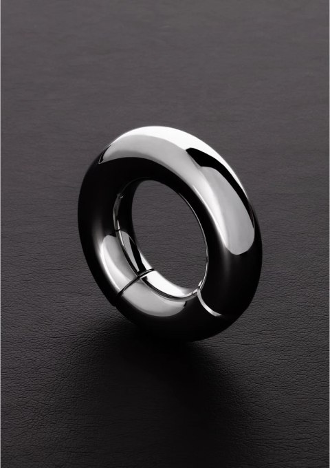 Steel - Okrągły noszak na jądra z magnesem 1,5 cm Steel by Shots Steel - Okrągły noszak na jądra z magnesem 1,5 cm Steel by Shots