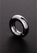 Steel - Okrągły noszak na jądra z magnesem 1,5 cm Steel by Shots