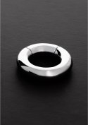 Steel - Okrągły noszak na jądra z magnesem 1,5 cm Steel by Shots