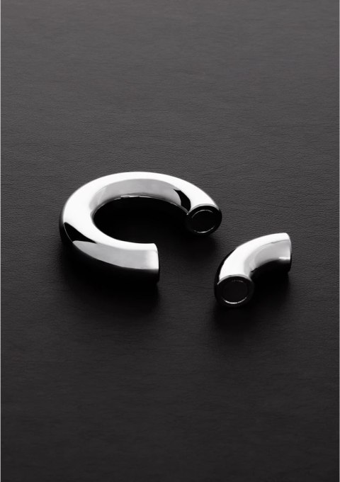 Steel - Okrągły noszak na jądra z magnesem 1,5 cm Steel by Shots Steel - Okrągły noszak na jądra z magnesem 1,5 cm Steel by Shots