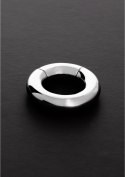 Steel - Okrągły noszak na jądra z magnesem 1,5 cm Steel by Shots