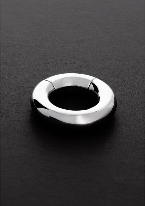 Steel - Okrągły noszak na jądra z magnesem 1,5 cm Steel by Shots Steel - Okrągły noszak na jądra z magnesem 1,5 cm Steel by Shots
