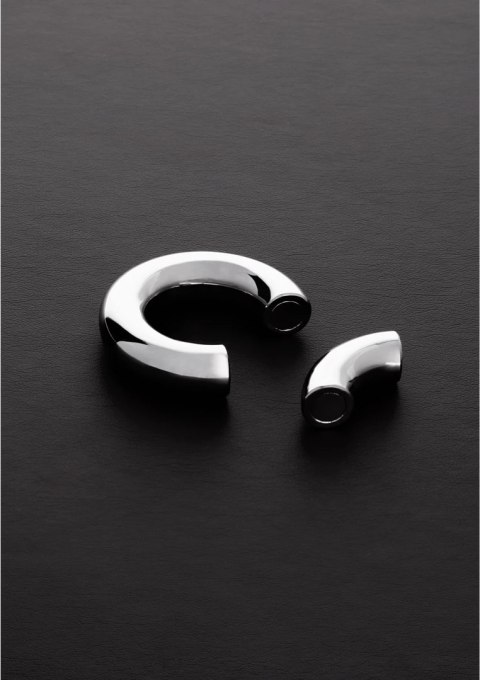 Steel - Okrągły noszak na jądra z magnesem 1,5 cm Steel by Shots Steel - Okrągły noszak na jądra z magnesem 1,5 cm Steel by Shots