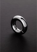 Steel - Okrągły noszak na jądra z magnesem 1,5 cm Steel by Shots
