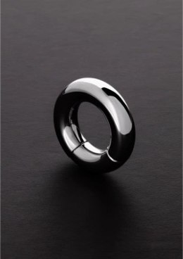 Steel - Okrągły noszak na jądra z magnesem 1,5 cm Steel by Shots