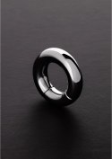Steel - Okrągły noszak na jądra z magnesem 1,5 cm Steel by Shots