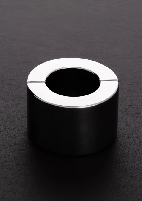 Steel - Owalny noszak na jądra 4,0 cm Steel by Shots Steel - Owalny noszak na jądra 4,0 cm Steel by Shots