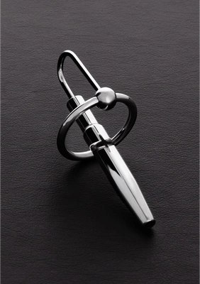 Steel - Pierścień klinowy do cewki moczowej 2,8 cm Steel by Shots Steel - Pierścień klinowy do cewki moczowej 2,8 cm Steel by Shots