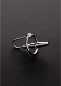 Steel - Pierścień klinowy do cewki moczowej 2,8 cm Steel by Shots
