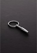 Steel - Wydrążona wtyczka mini do cewki moczowej - 0,8 cm Steel by Shots
