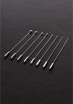Steel - Zestaw do sondowania cewki moczowej - 8 elementów Steel by Shots