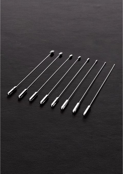 Steel - Zestaw do sondowania cewki moczowej - 8 elementów Steel by Shots Steel - Zestaw do sondowania cewki moczowej - 8 elementów Steel by Shots