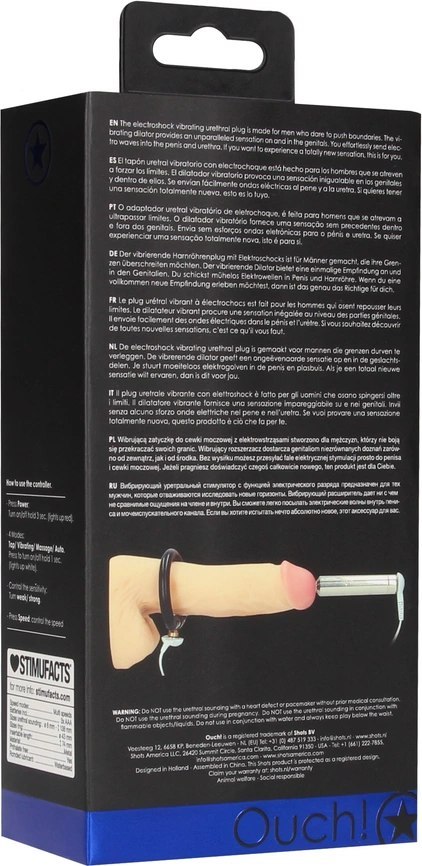 Zestaw do sondowania cewki moczowej E-stim - mały Ouch! by shots Ouch! by Shots Zestaw do sondowania cewki moczowej E-stim - mały Ouch! by shots Ouch! by Shots