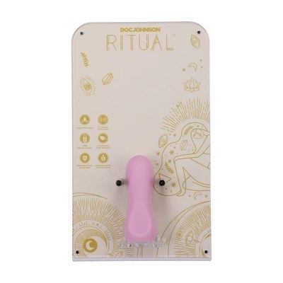 Acrylic Display - RITUAL - Dream - Rechargeable Silicone Bullet Vibe Doc Johnson Acrylic Display - RITUAL - Dream - Rechargeable Silicone Bullet Vibe Doc Johnson