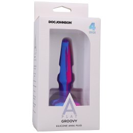 Doc Johnson - Korek analny Groovy 10 cm Doc Johnson