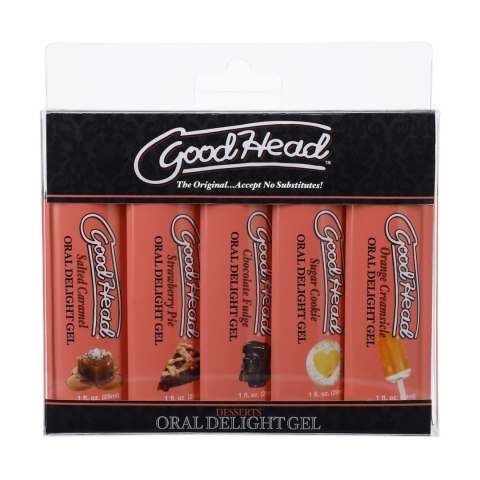 Doc Johnson - Żel do seksu oralnego 5 szt 29 ml Doc Johnson Doc Johnson - Żel do seksu oralnego 5 szt 29 ml Doc Johnson