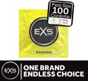 Prezerwatywy Bananowe 100 szt EXS EXS