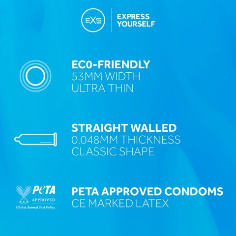 Prezerwatywy Pure 100 szt EXS EXS Prezerwatywy Pure 100 szt EXS EXS