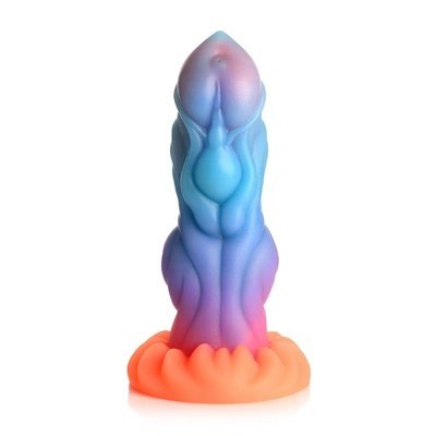 Świecące w ciemności silikonowe dildo Alien XR Brands XR Brands Świecące w ciemności silikonowe dildo Alien XR Brands XR Brands