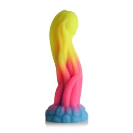 Świecące w ciemności silikonowe dildo Tenta XR Brands XR Brands