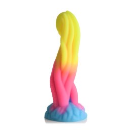 Świecące w ciemności silikonowe dildo Tenta XR Brands XR Brands