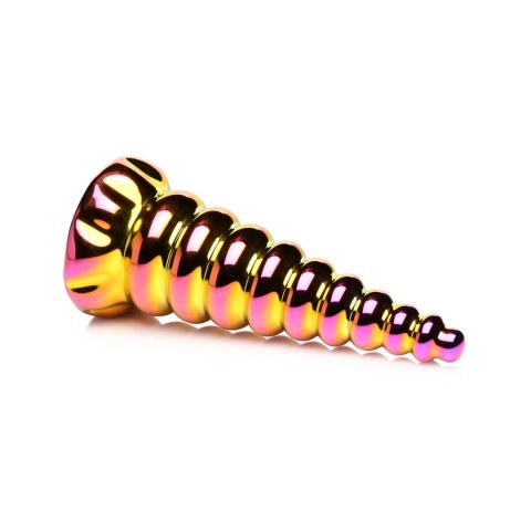 Tęczowe szklane dildo XR Brands XR Brands Tęczowe szklane dildo XR Brands XR Brands