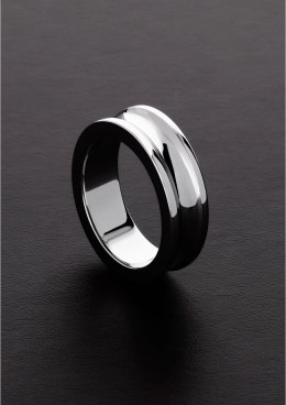 Pierścień erekcyjny - zaokrąglone rogi - 0,6 x 2,2 / 15 x 55 mm Steel by Shots