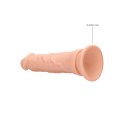 RealRock - Bardzo realistyczne dildo z wypukłymi żyłami 20 cm RealRock by Shots